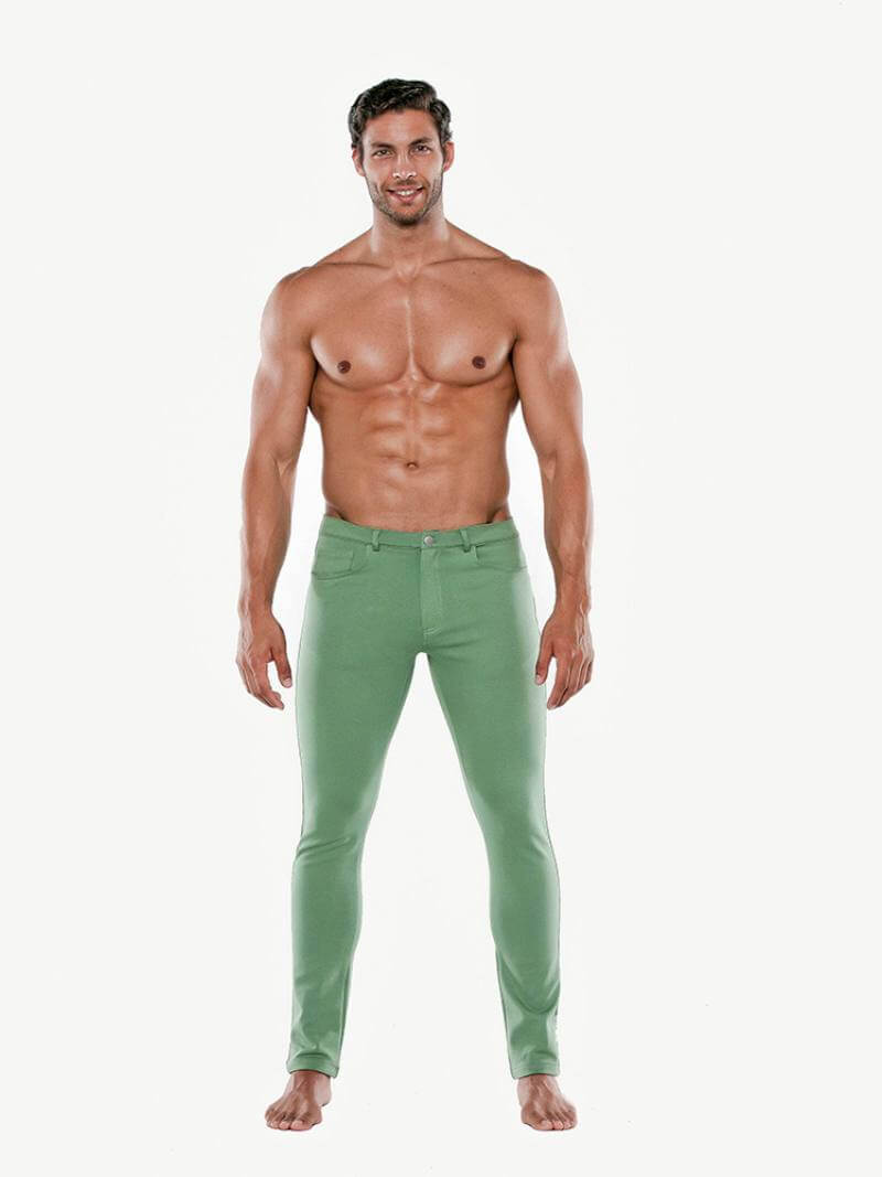CODE22 Men's Utility Stretch-Fit Designer Pants