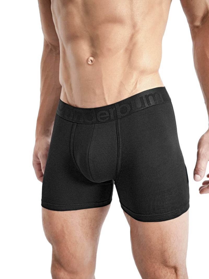 Mens RounderBum Boxer Brief with Bum Reshaping Padding