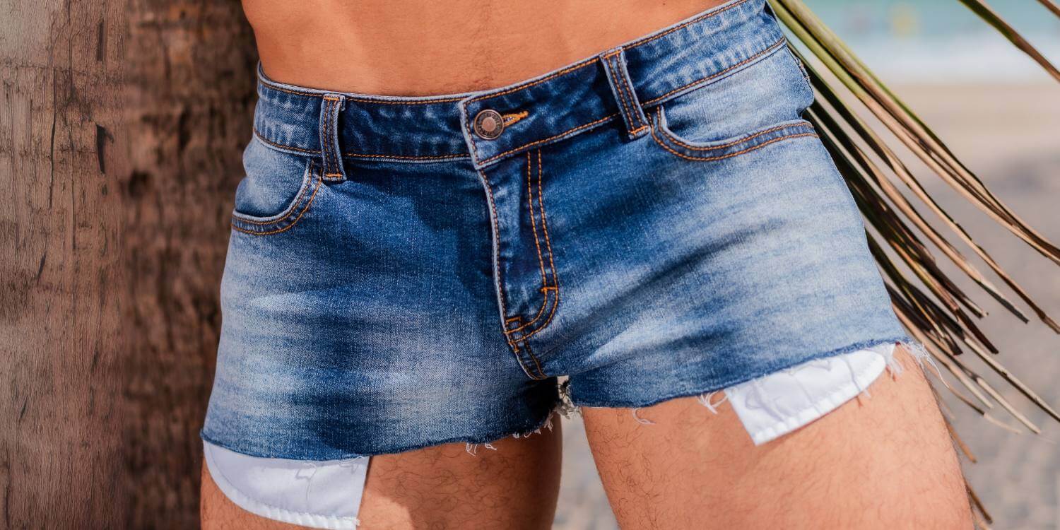 Men's Super-Short Leg Shorts and Booty Shorts