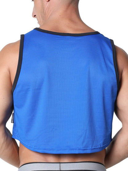 Mens CellBlock13 Marathon Cropped Tank Top: SIZES LARGE or XL