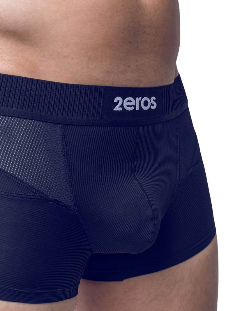2eros Tactel Mesh Black Aktiv Boxer Underwear