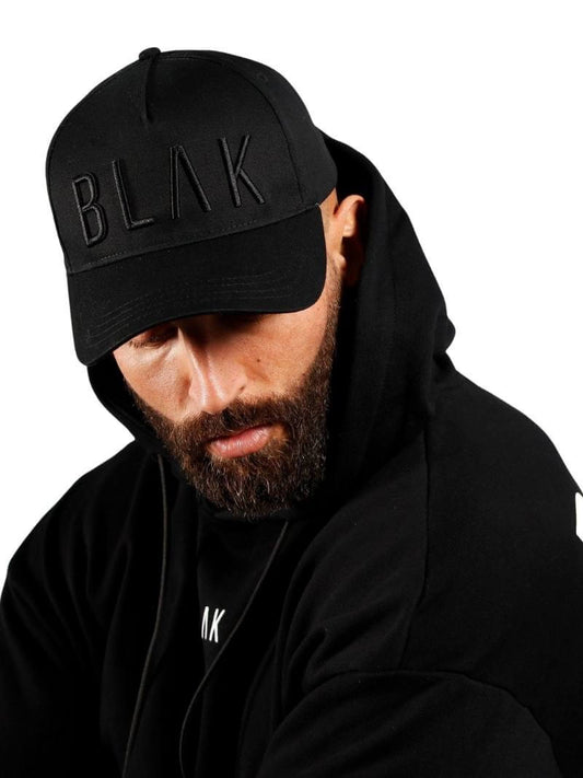 Mens BLAK Embroidered Cap