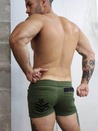 Mens Breedwell Cockpit Mini Super-Short-Leg Short