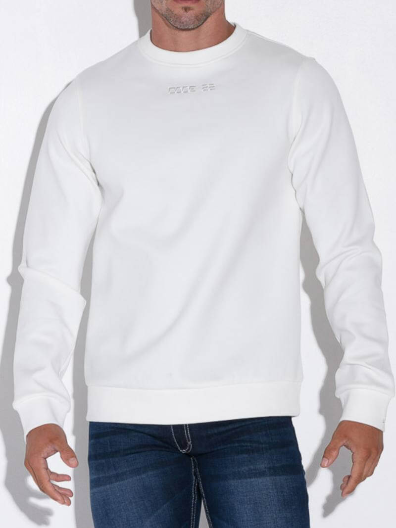 CODE22 Men's Sweatshirt in White