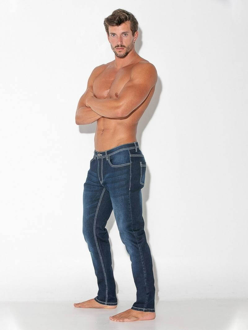 CODE22 Men's Slim Stretch-Fit Soft Quality Denim Jeans