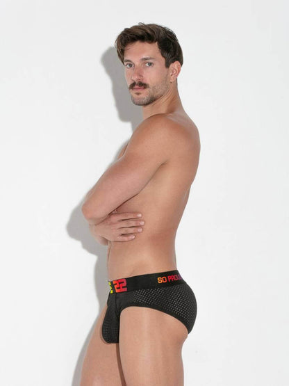 CODE22 Men's Pride Mesh Brief
