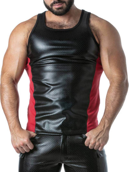 Locker Gear Men's Gay Leather Vest