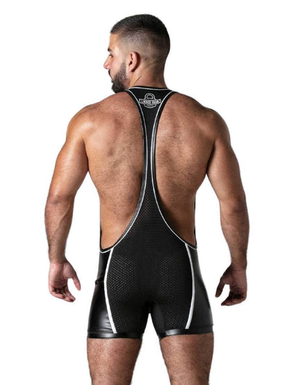 Locker Gear Mesh One-Piece Bodysuit
