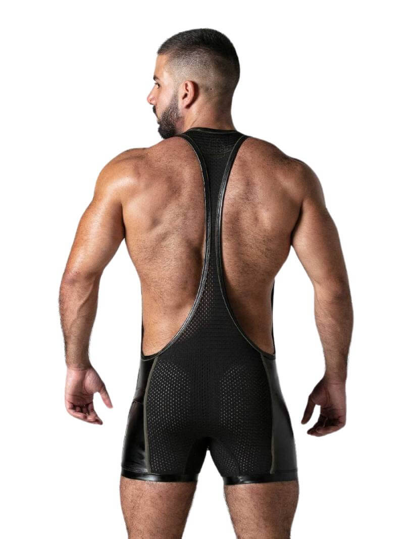 Locker Gear Mesh One-Piece Bodysuit
