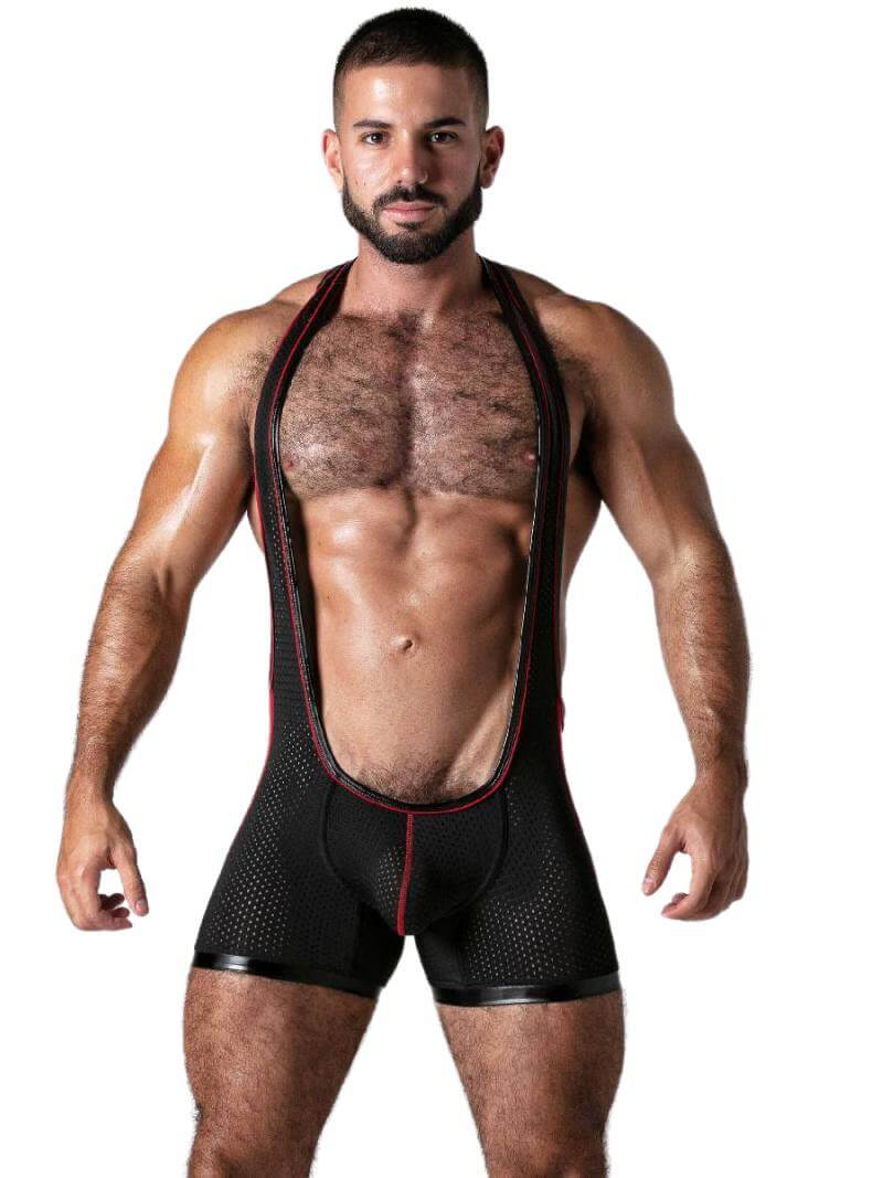 Locker Gear Mesh One-Piece Bodysuit
