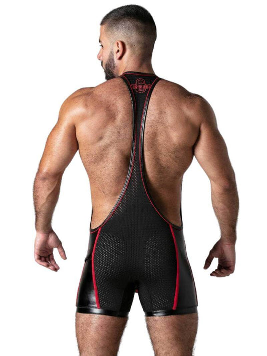 Locker Gear Mesh One-Piece Bodysuit
