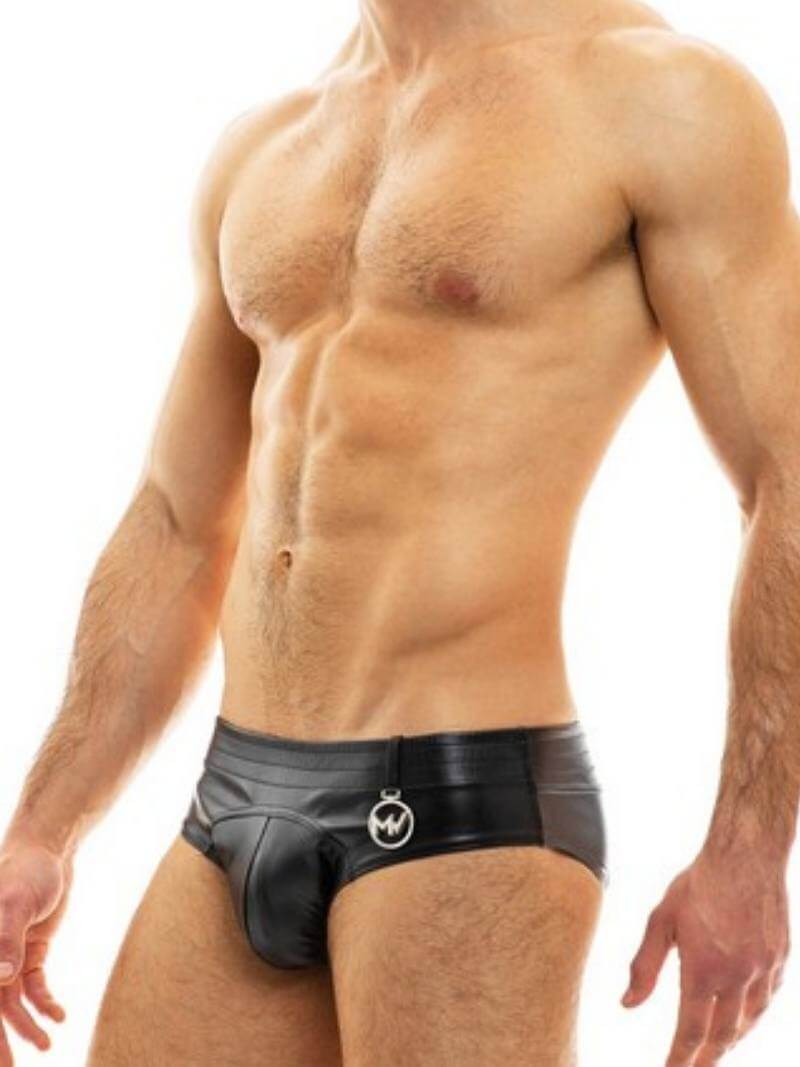 Mens MODUS VIVENDI Leather Brief