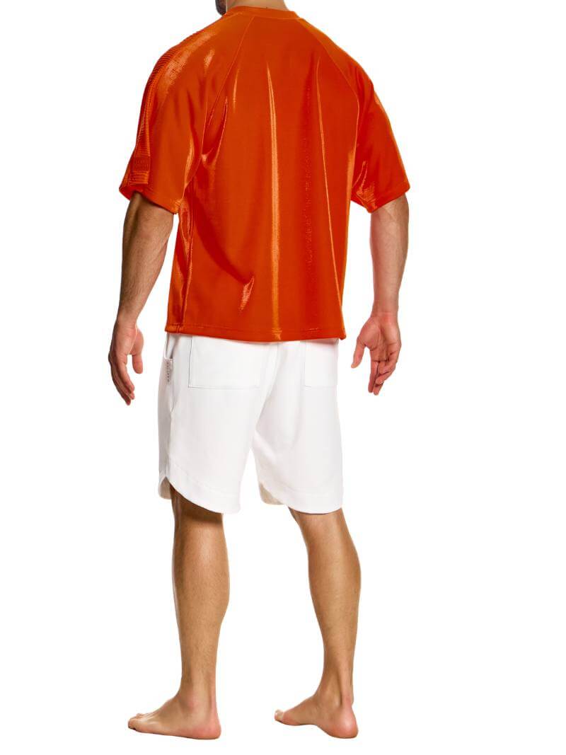 Mens MODUS VIVENDI 80's Retro T-Shirt: Oversized Box Fit