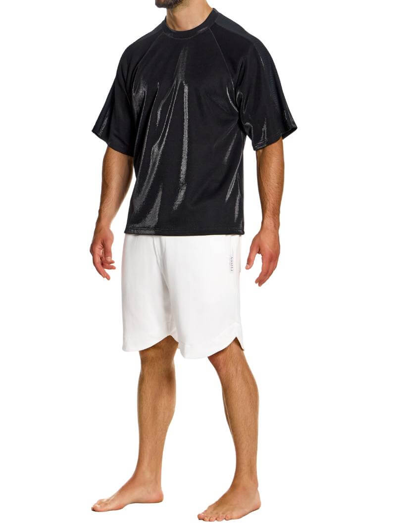 Mens MODUS VIVENDI 80's Retro T-Shirt: Oversized Box Fit