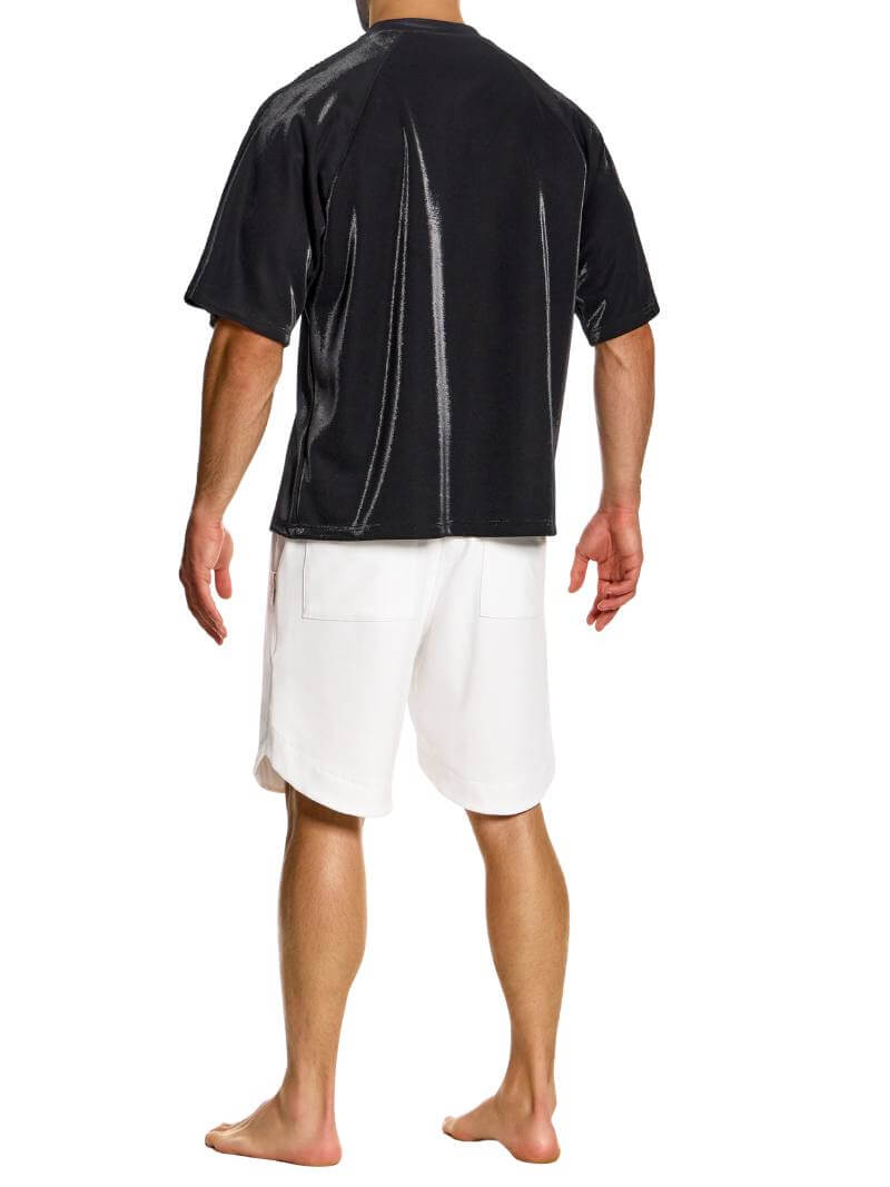 Mens MODUS VIVENDI 80's Retro T-Shirt: Oversized Box Fit