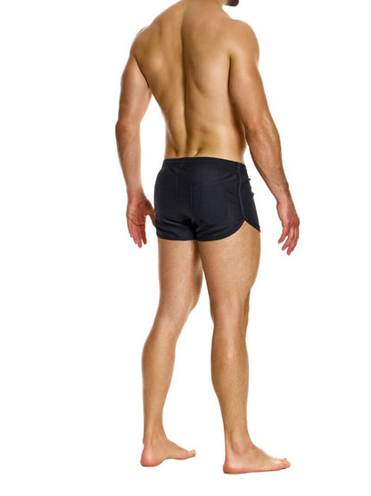 Mens MODUS VIVENDI Jogging Style Gym Short, Breathable Quick-Dry Fabric