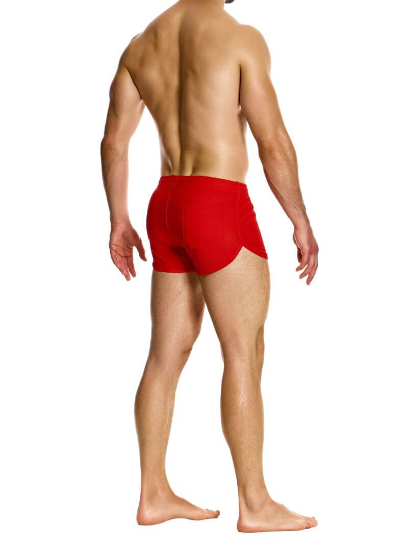 Mens MODUS VIVENDI Jogging Style Gym Short, Breathable Quick-Dry Fabric