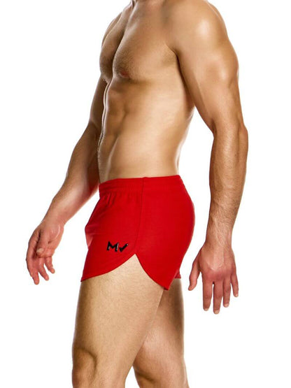 Mens MODUS VIVENDI Jogging Style Gym Short, Breathable Quick-Dry Fabric
