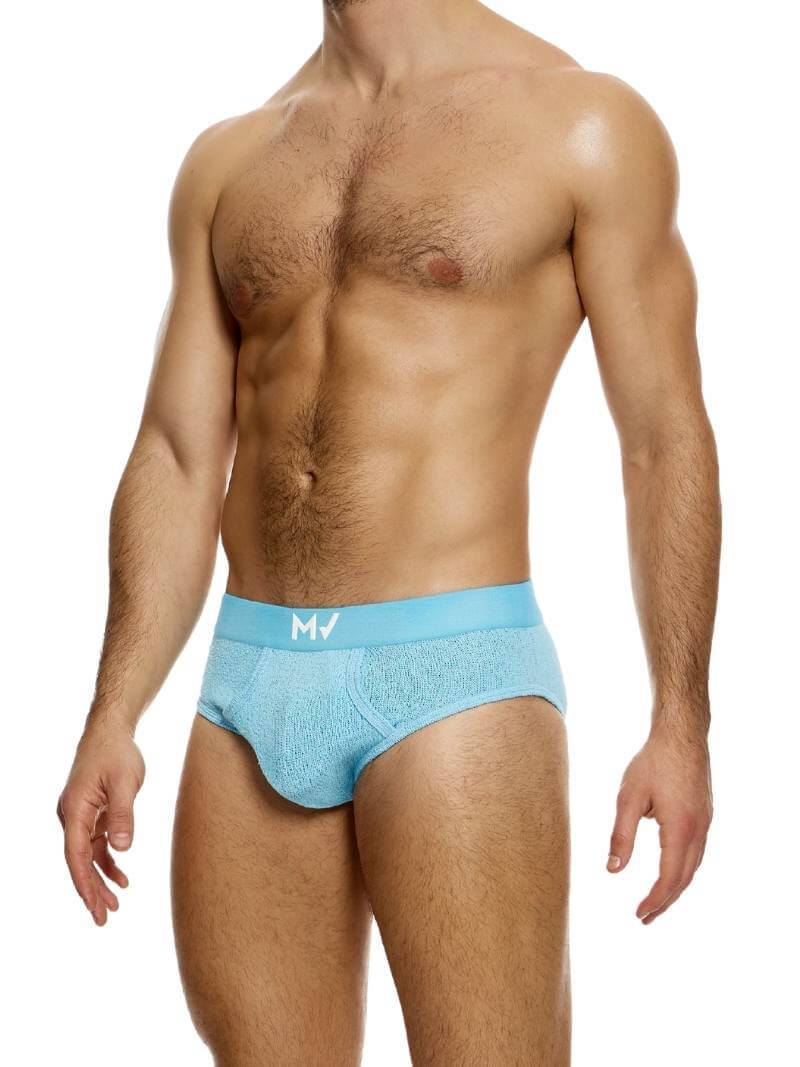 Mens MODUS VIVENDI Plain Knit Classic Brief