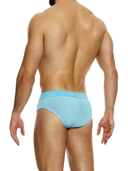 Mens MODUS VIVENDI Plain Knit Classic Brief