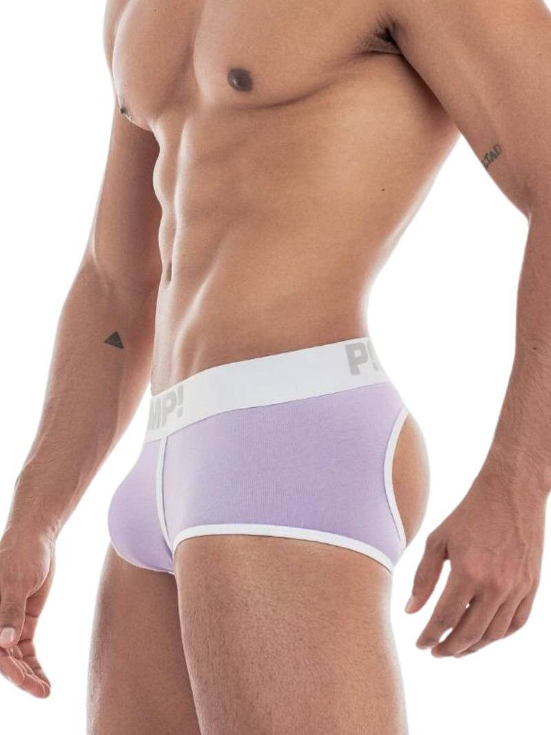 Mens PUMP Underwear Milkshake Cotton Access Backless Trunk
