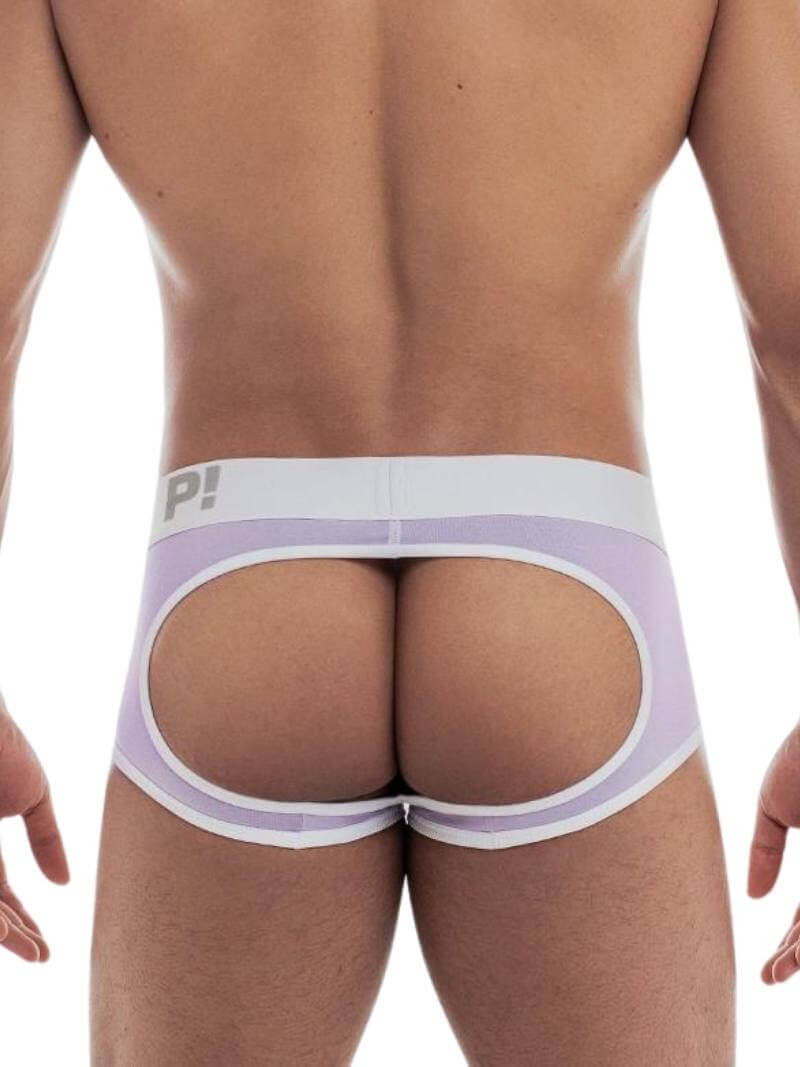 Mens PUMP Underwear Milkshake Cotton Access Backless Trunk