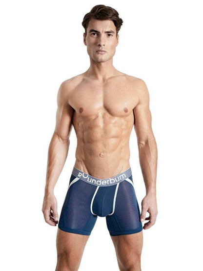 Mens RounderBum Boxer Brief with Anatomic Long Pouch