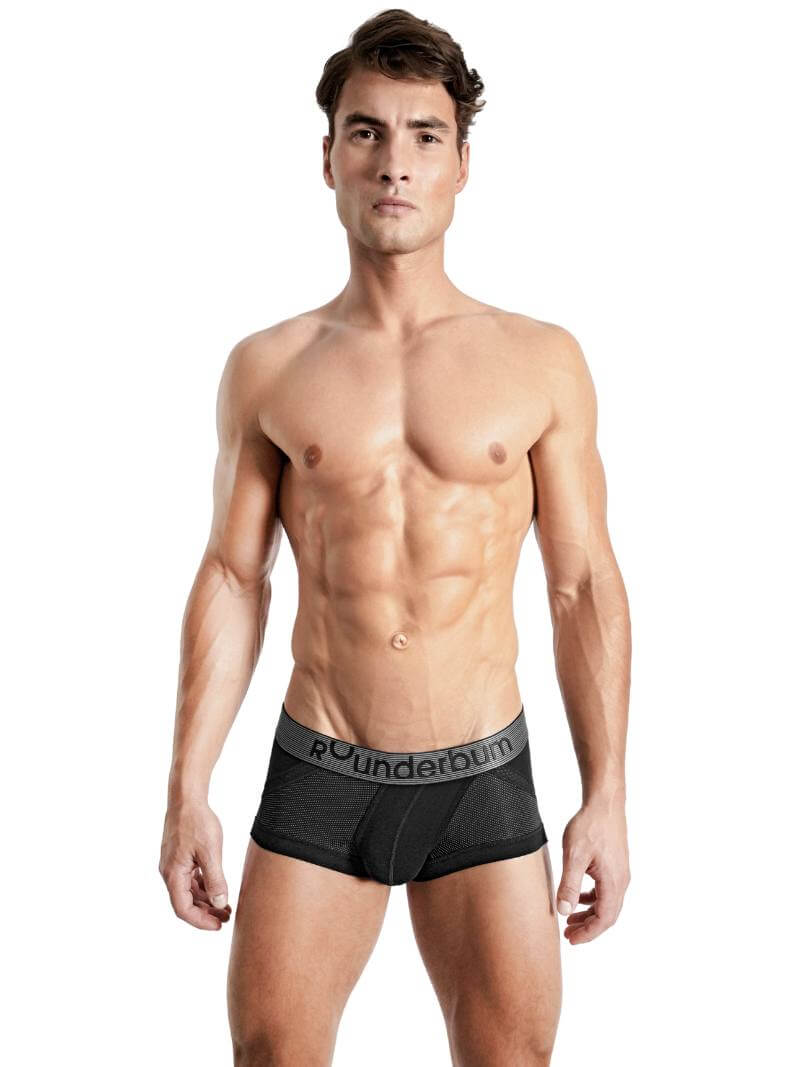 Mens RounderBum Hipster Trunk with Anatomic Long Pouch