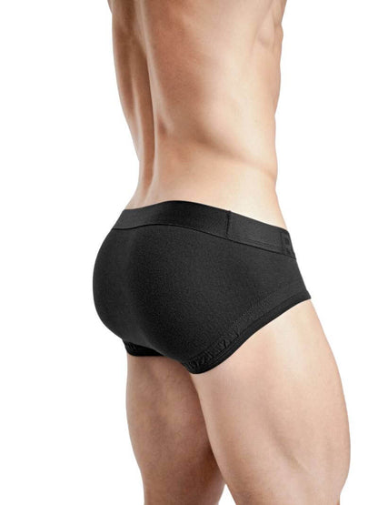 Mens RounderBum Bum Lifting Brief with Butt Supporting Straps