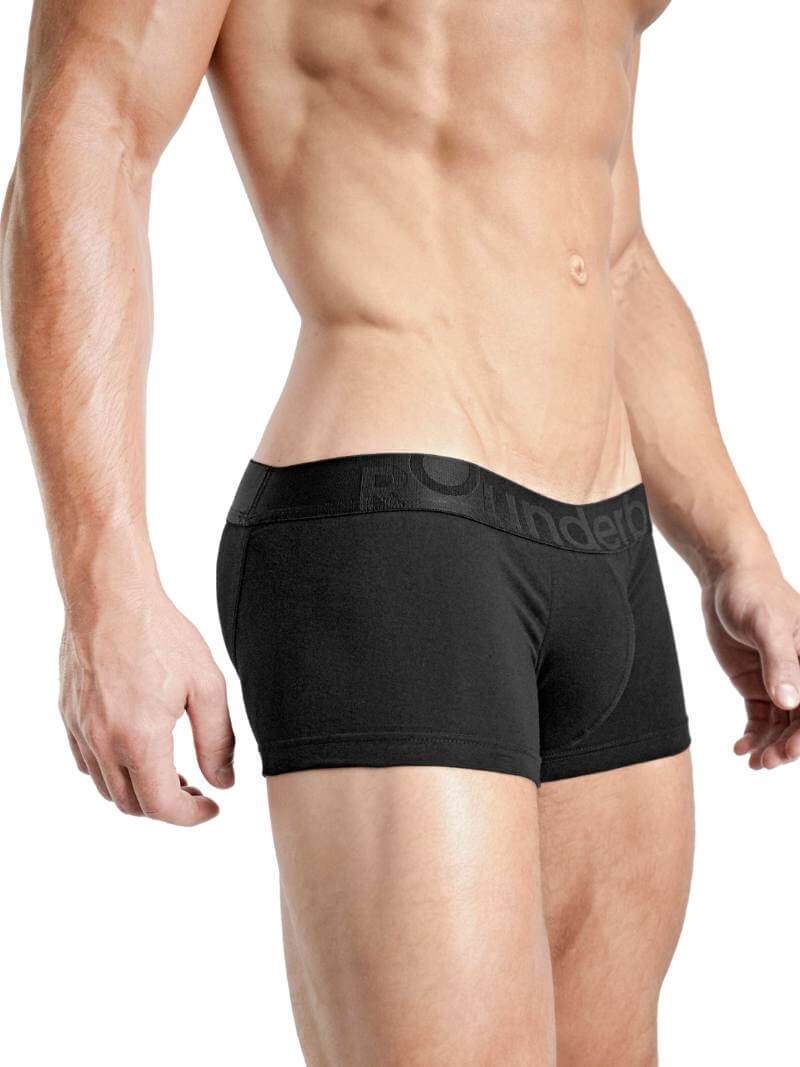 Mens RounderBum Bum Lifting Trunk with Butt Supporting Straps