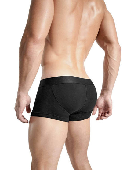 Mens RounderBum Bum Lifting Trunk with Butt Supporting Straps