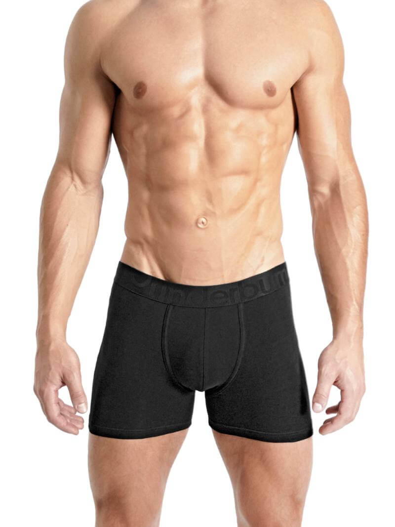 Mens RounderBum Boxer Brief with Bum Reshaping Padding