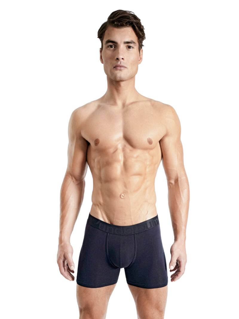 Mens RounderBum Boxer Brief with Bum Reshaping Padding