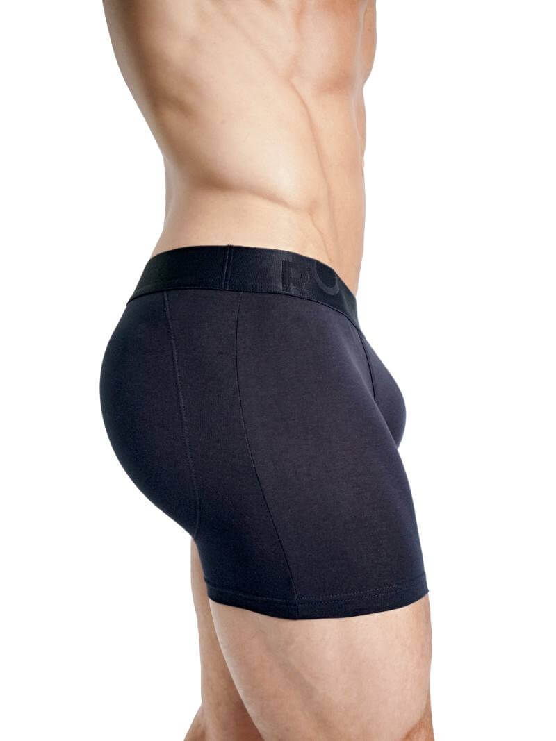 Mens RounderBum Boxer Brief with Bum Reshaping Padding