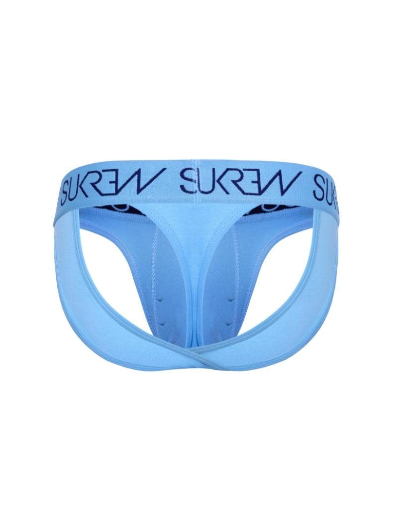 Mens SUKREW Aqua Jock V Thong with Large Pouch