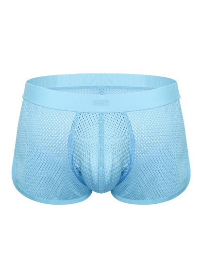Mens SUKREW Breeze Retro Shorts: Short & Curved Legs, C-Through Mesh, Pouch Support & Bum Accentuating
