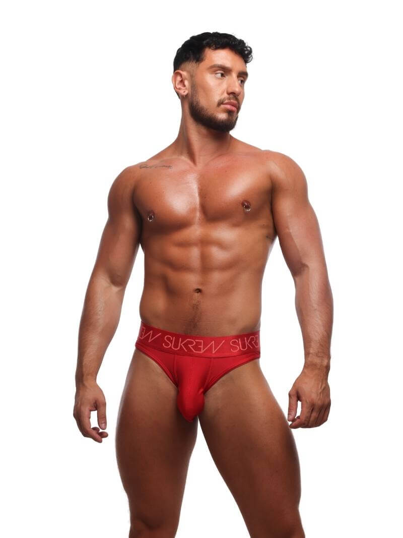 Mens SUKREW Liberty Brief with Large Pouch