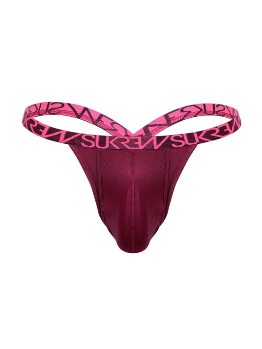 Claret men's bikini thong by SUKREW