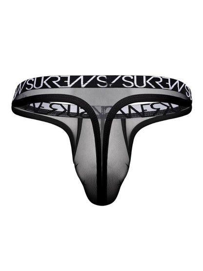 Mens SUKREW Underground Sheer Low-Rise Thong