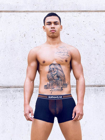 Men's Supawear Neon Mesh Boxer Trunk