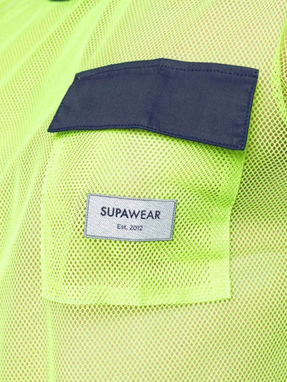 Men's Supawear Neon Mesh Cropped Tank Top