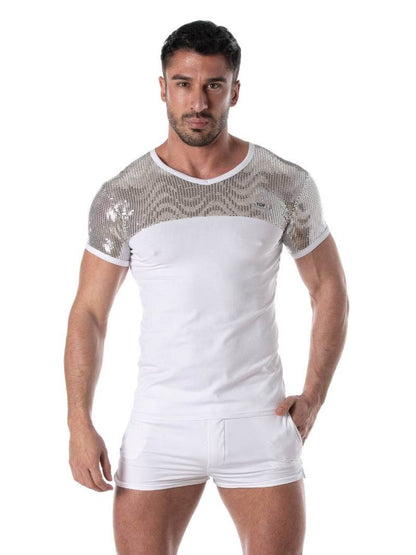 Mens TOF Paris Glitter T-Shirt