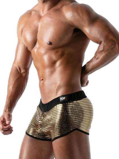 Mens TOF Paris Glitter Mini Short
