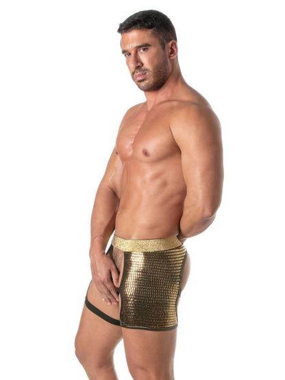 Mens TOF Paris Glitter Shorty Chaps