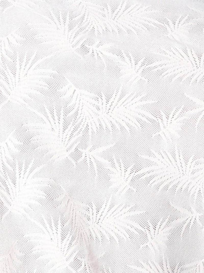 White fabric texture with subtle pattern